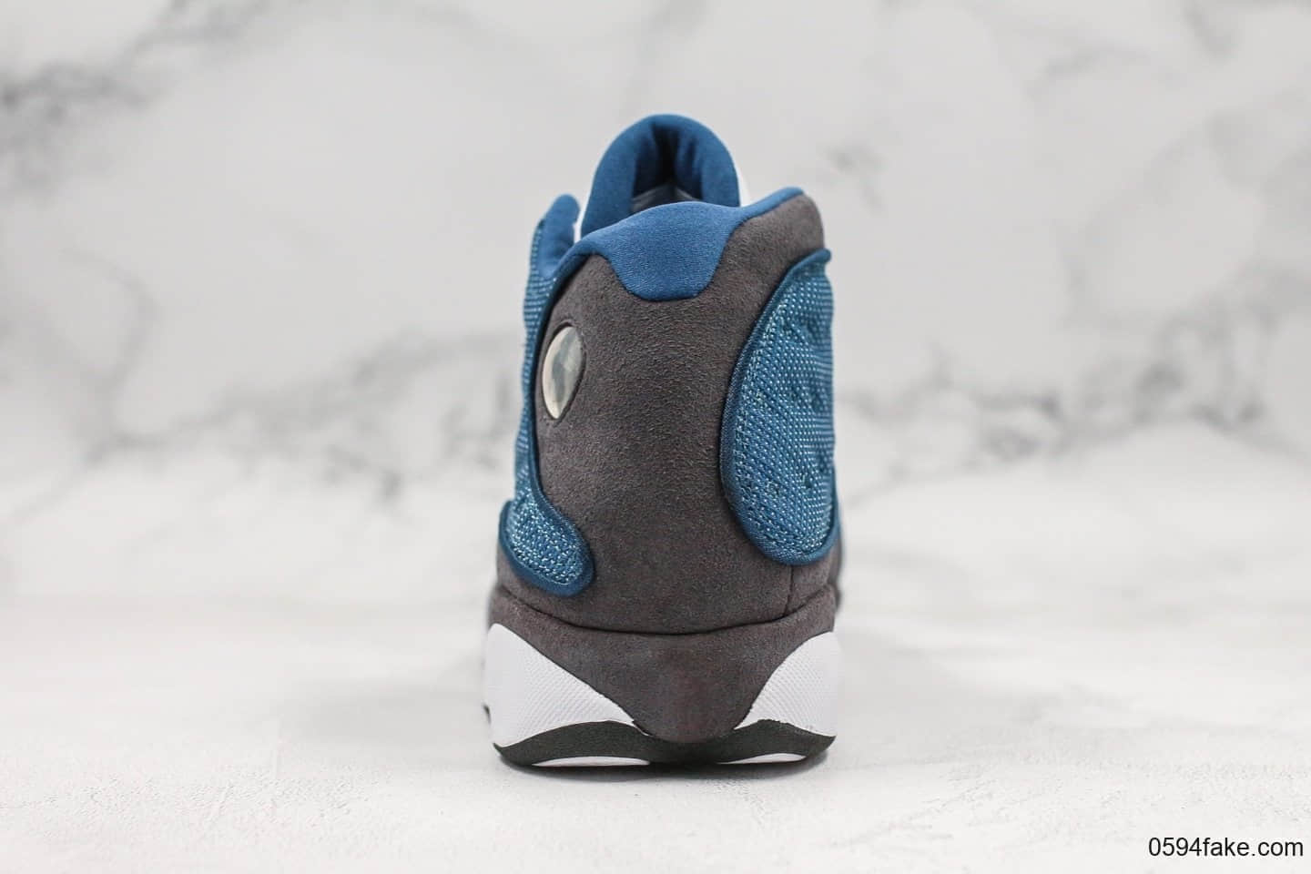 乔丹Air Jordan 13「Flint」AJ13海军蓝纯原版本回归款鞋底真碳板加持中底内置气垫原数据匹配色卡 货号:414571-401