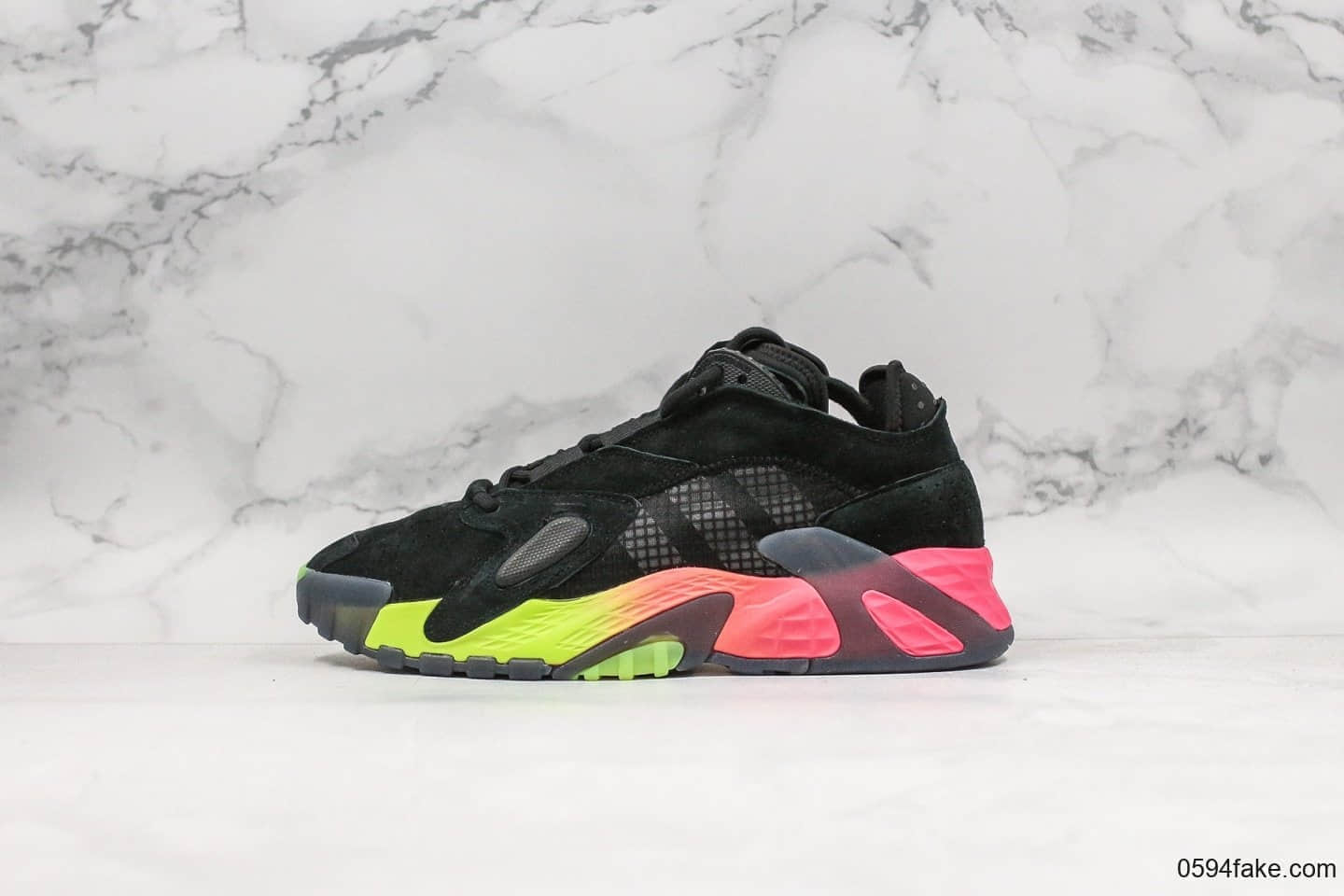 阿迪达斯Adidas streetball纯原版本街头风格小椰子700复古老爹鞋全新Lightstrike科技 货号:EF1906