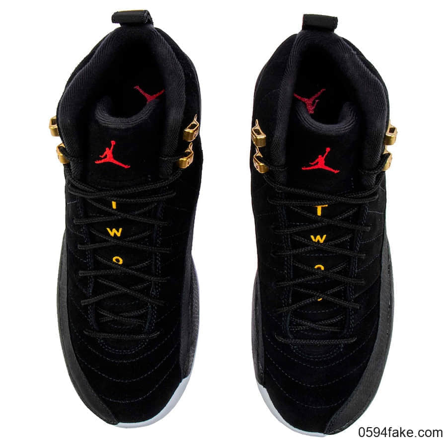 “反转金扣”Air Jordan 12最新实物图释出!本月月底发售! 货号:130690-017