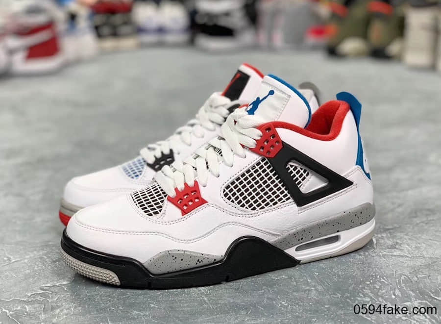 最新实物图释出!Air Jordan 4“ What The”下月发售!不要错过! 货号:CI1184-146