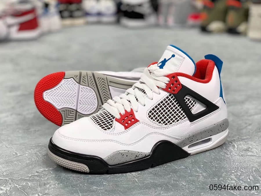最新实物图释出!Air Jordan 4“ What The”下月发售!不要错过! 货号:CI1184-146