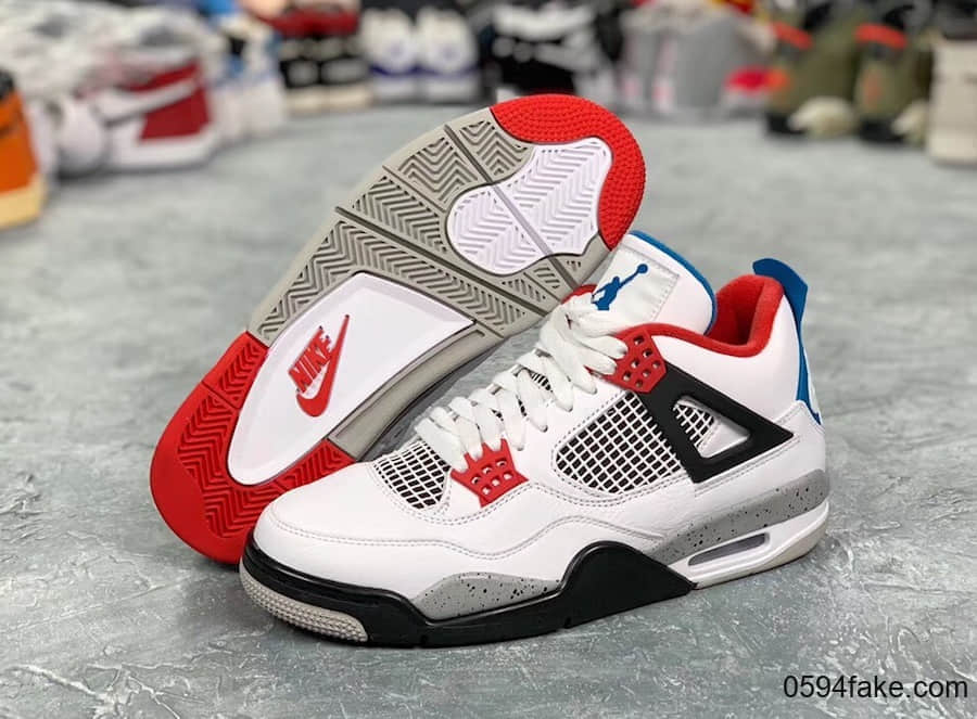 最新实物图释出!Air Jordan 4“ What The”下月发售!不要错过! 货号:CI1184-146