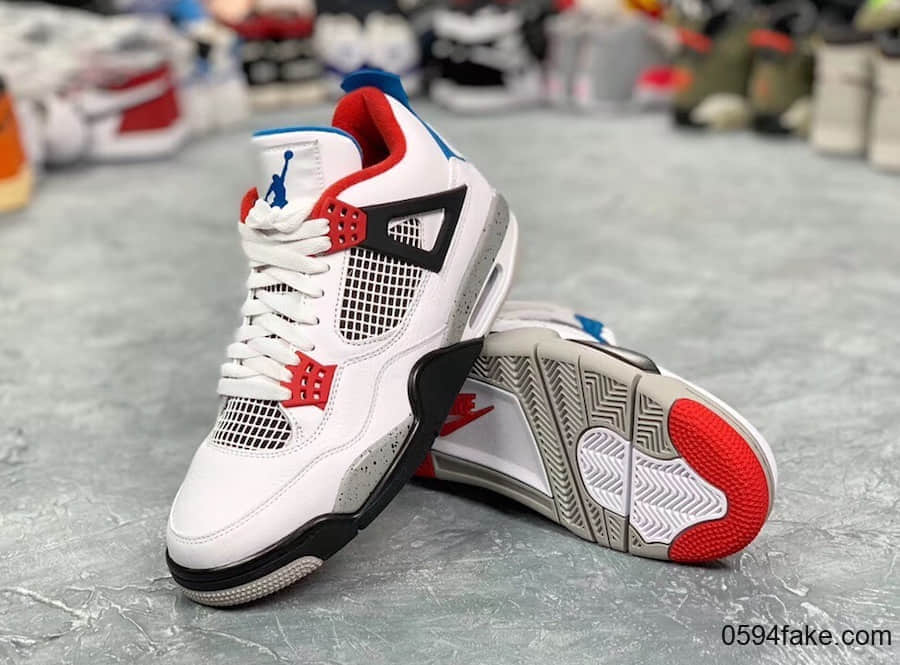 最新实物图释出!Air Jordan 4“ What The”下月发售!不要错过! 货号:CI1184-146