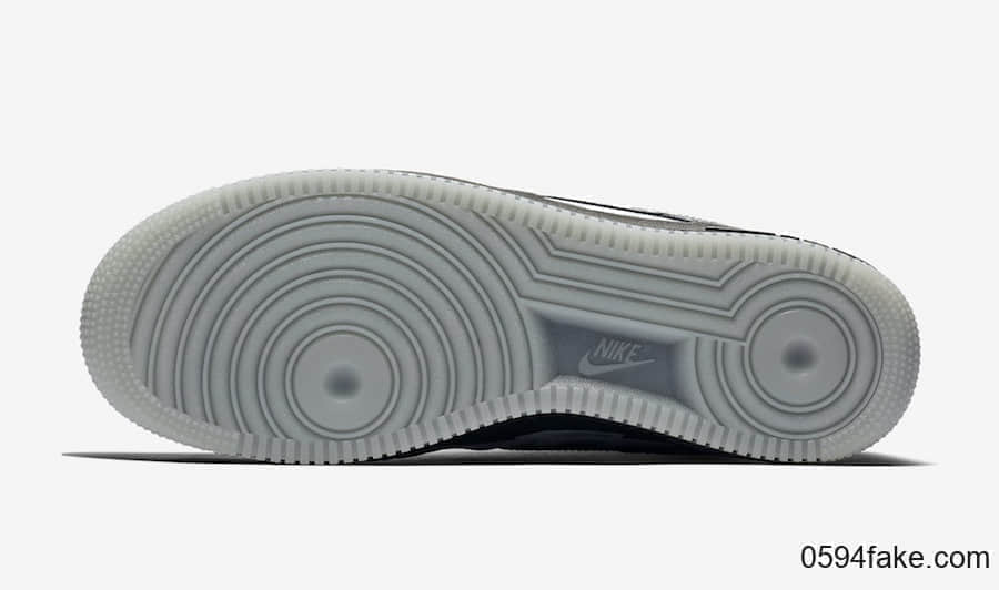 Nike Air Force 1 Low“ Black Skeleton”释出官图！个性十足！ 货号：BQ7541-001