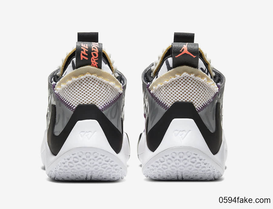 Jordan Why Not Zer0.2 SE全新配色释出官图!涂鸦尽显趣味! 货号:AQ3562-101