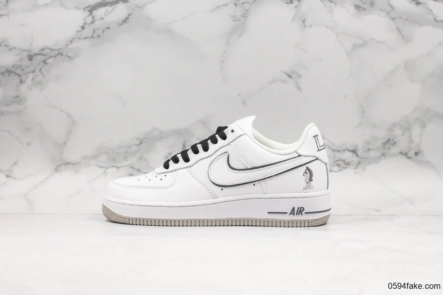 耐克Nike Air Force 1 Low Premium“Four Horsemen”空军一号PE詹姆斯限定款AF1四骑士配色公司级带半码硬质牛剖层移模革原盒原标货号:AH6818-128