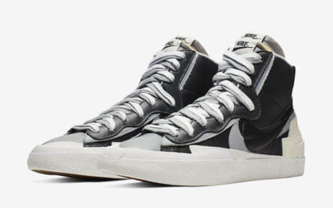 Sacai x Nike Blazer Mid将于10月10日发售!准备好自己的钱包了吗?