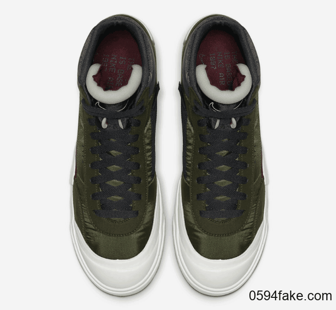 沉稳军绿色!Nike Drop Type Mid“ Legion Green”现已发售! 货号:BQ5190-100