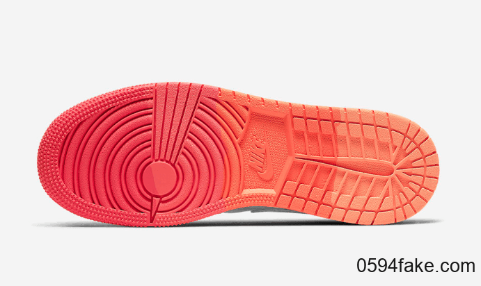 闪闪惹人爱!Air Jordan 1 Mid新配色超亮眼! 货号:555112-006