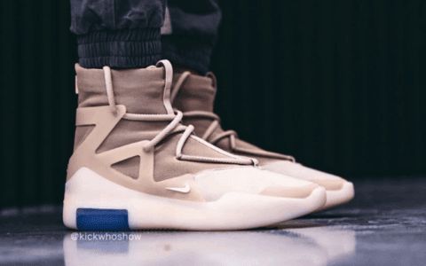 秋日气质燕麦色!Nike Air Fear of God 1“ Oatmeal”将于11月2日发售! 货号:AR4237-900
