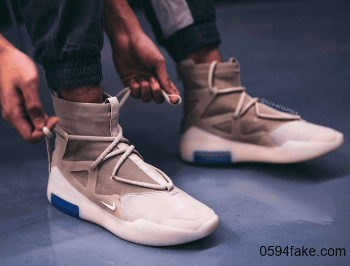 秋日气质燕麦色!Nike Air Fear of God 1“ Oatmeal”将于11月2日发售! 货号:AR4237-900