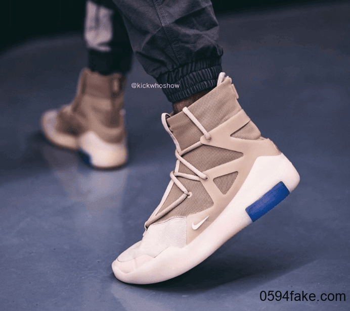 秋日气质燕麦色!Nike Air Fear of God 1“ Oatmeal”将于11月2日发售! 货号:AR4237-900
