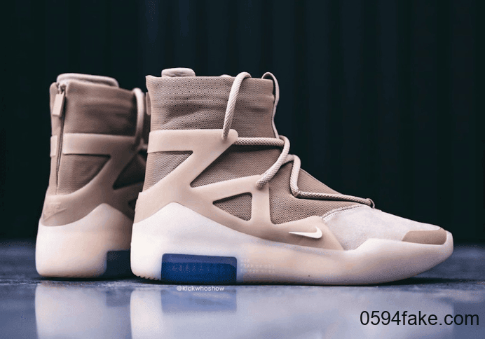 秋日气质燕麦色!Nike Air Fear of God 1“ Oatmeal”将于11月2日发售! 货号:AR4237-900