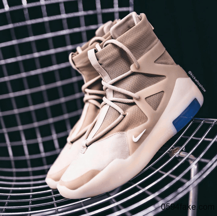 秋日气质燕麦色!Nike Air Fear of God 1“ Oatmeal”将于11月2日发售! 货号:AR4237-900