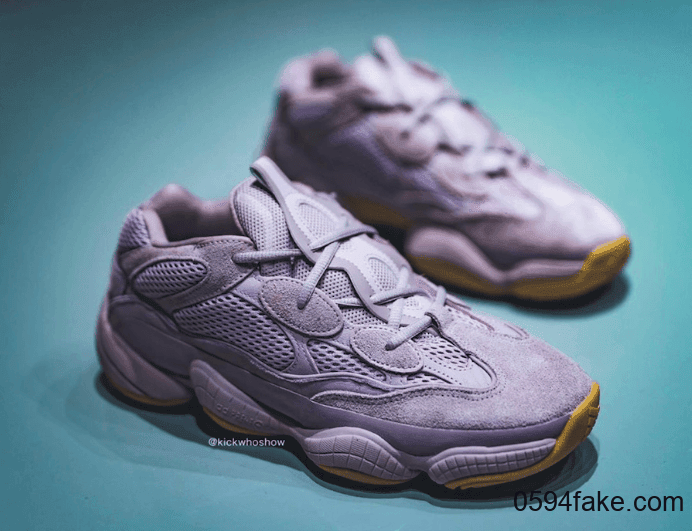 Yeezy 500 “Soft Vision”释出最新实物图!少女心和复古兼具! 货号:FW2656