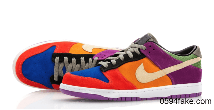 治愈彩虹配色!Nike Dunk Low“Viotech”将于12月10日发售! 货号:CT5050-500