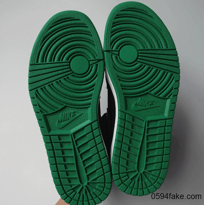 黑绿Air Jordan 1释出最新实物图!明年发售! 货号:555088-030