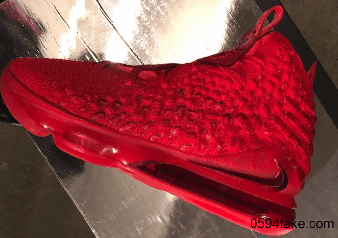 活力大气全红配色!Nike LeBron 17“ University Red”即将发售! 货号:BQ3177-600