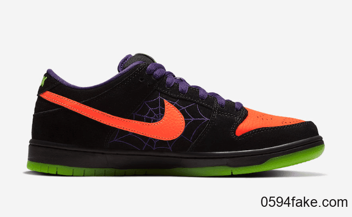浓郁万圣节氛围!Nike SB Dunk Low “Night of Mischief” 月底发售!还有限定鞋盒等你拿! 货号:BQ6817-006