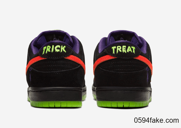 浓郁万圣节氛围!Nike SB Dunk Low “Night of Mischief” 月底发售!还有限定鞋盒等你拿! 货号:BQ6817-006