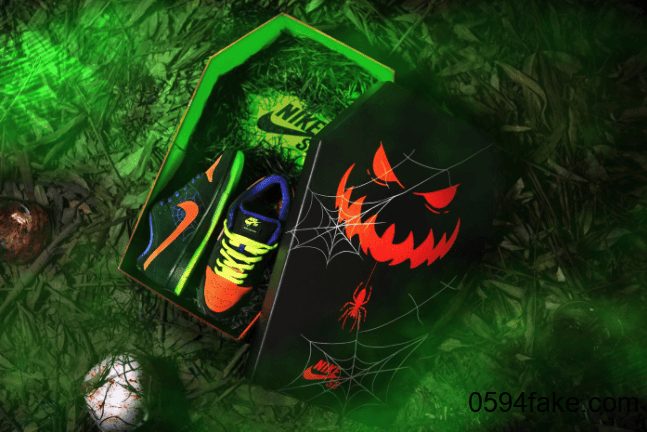 浓郁万圣节氛围!Nike SB Dunk Low “Night of Mischief” 月底发售!还有限定鞋盒等你拿! 货号:BQ6817-006