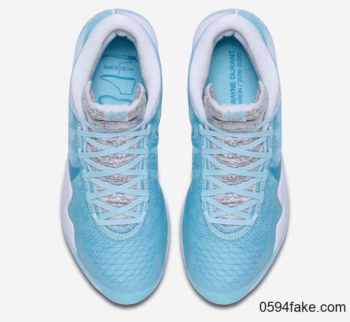 无法抗拒的小清新!Nike KD 12“ Blue Gaze”释出官图! 货号:AR4229-400