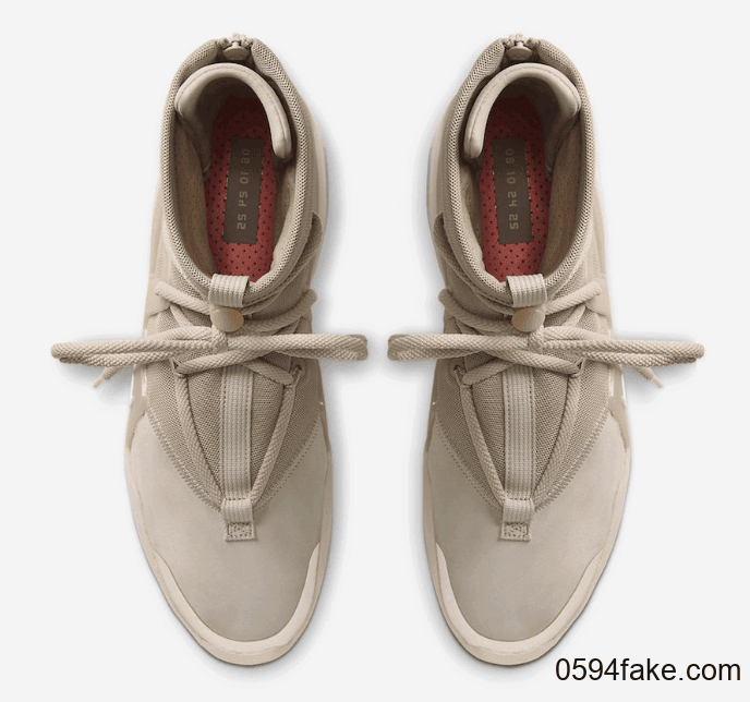 Nike Air Fear of God 1“ Oatmeal”释出官图!下周发售! 货号:AR4237-900