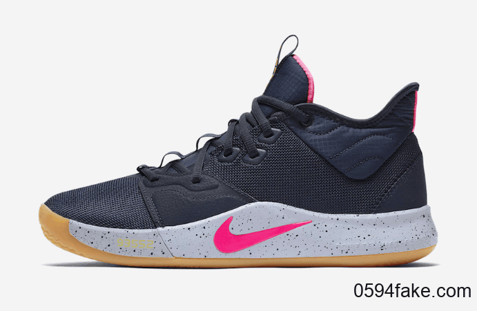 Nike PG 3新品即将登场!沉稳配色走一波! 货号:AO2607-401