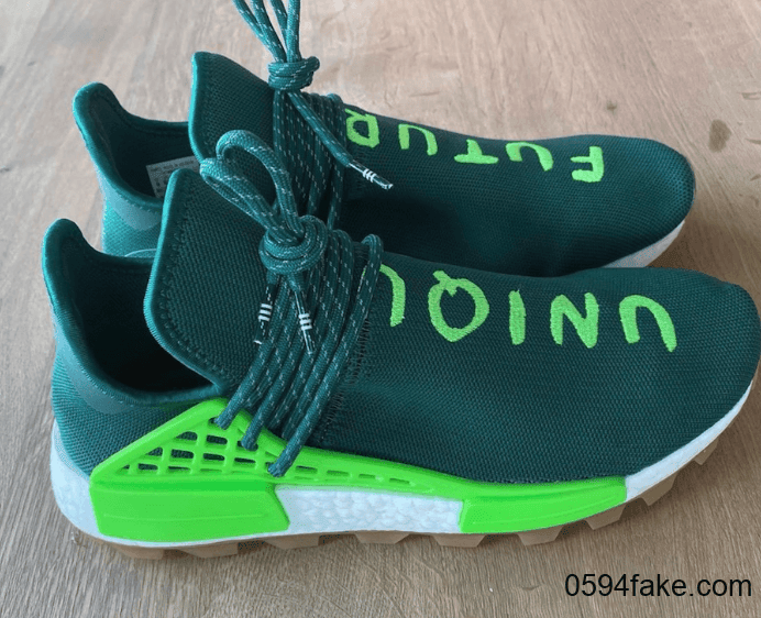 Pharrell x adidas NMD Hu全新配色曝光!你会选择闭眼入吗? 货号:EF2334