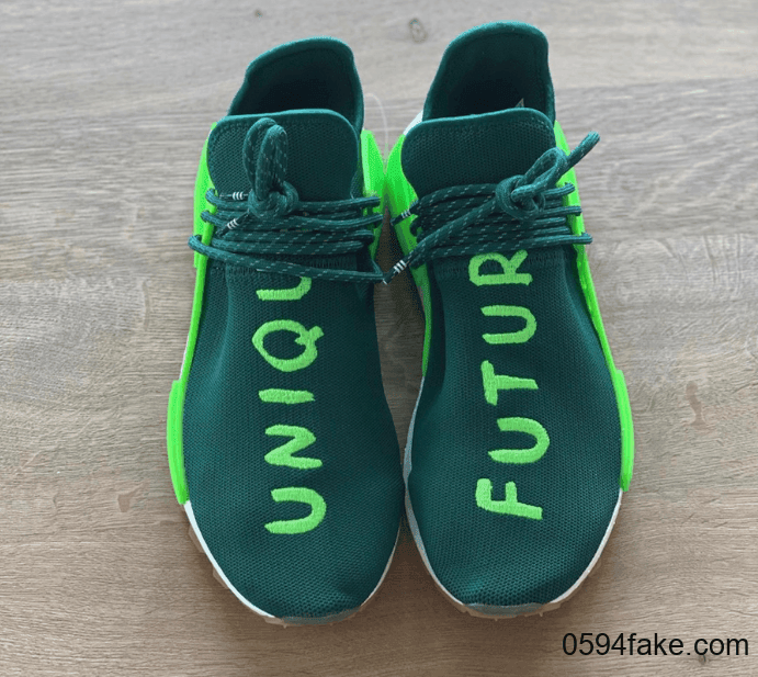 Pharrell x adidas NMD Hu全新配色曝光!你会选择闭眼入吗? 货号:EF2334