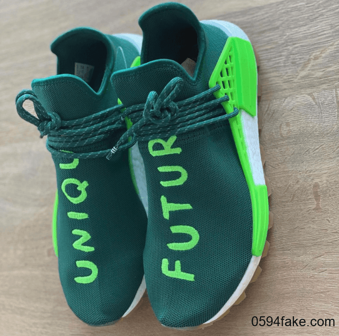 Pharrell x adidas NMD Hu全新配色曝光!你会选择闭眼入吗? 货号:EF2334