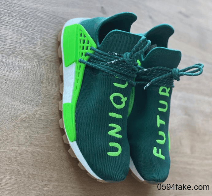 Pharrell x adidas NMD Hu全新配色曝光!你会选择闭眼入吗? 货号:EF2334