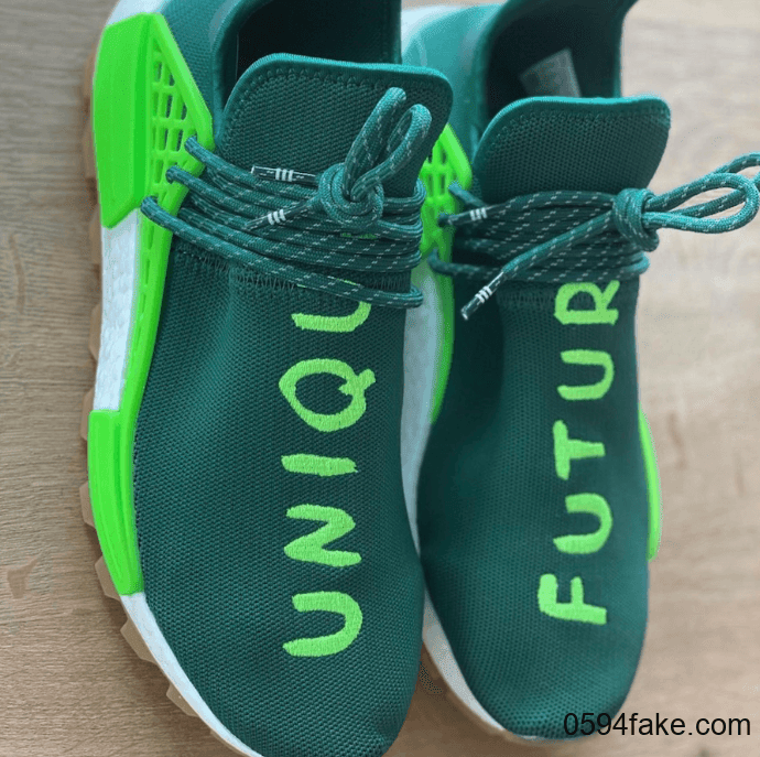 Pharrell x adidas NMD Hu全新配色曝光!你会选择闭眼入吗? 货号:EF2334