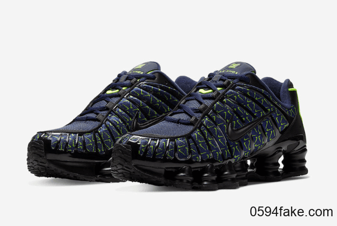Nike Shox TL全新配色曝光!钩子有点多! 货号:CT5527-400