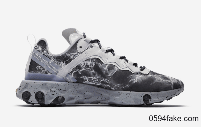 Kendrick Lamar x Nike React Element 55官图释出!不要太好看! 货号:CJ3312-001