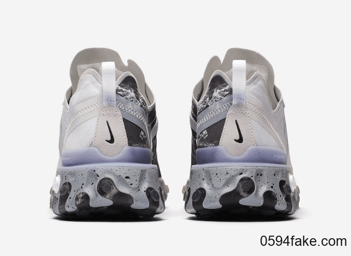 Kendrick Lamar x Nike React Element 55官图释出!不要太好看! 货号:CJ3312-001
