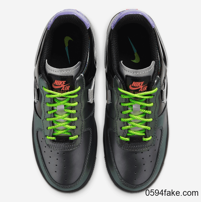 全新Nike Air Force 1 Vandalized曝光!细节满满绝对抢眼! 货号:CT7359-001