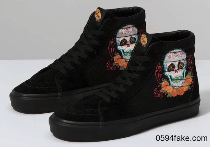 “亡灵节”配色!这双Vans Sk8-Hi你打几分?