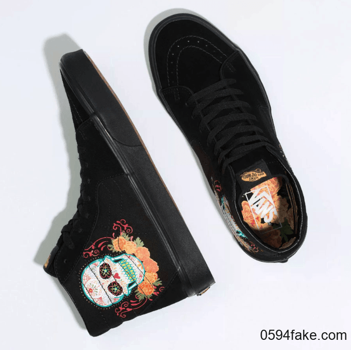 “亡灵节”配色!这双Vans Sk8-Hi你打几分?