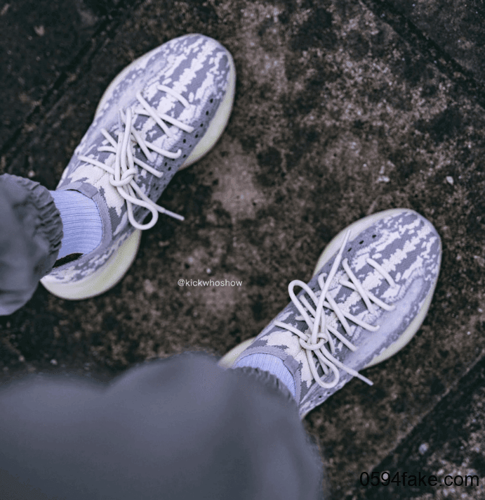 Yeezy Boost 380“ Alien”释出最新实物图和上脚美照!好看到发出土拨鼠尖叫! 货号:FB6878