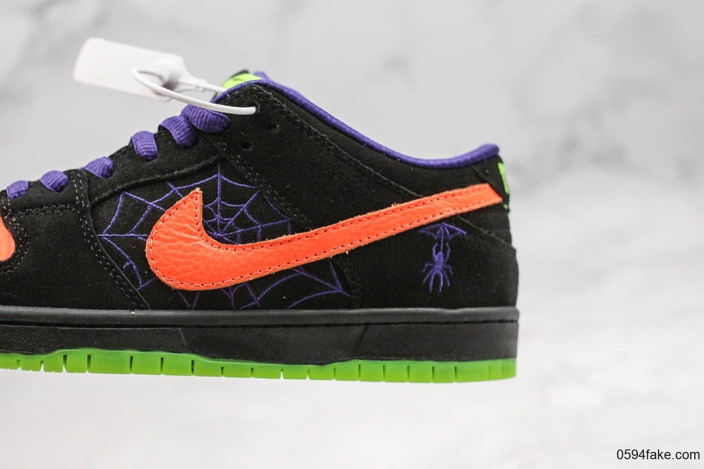 耐克Nike SB Dunk Low Night of Mischief纯原版本DUNK万圣节配色原装原盒版本内置气垫原档案数据开发低帮板鞋 货号：BQ6817-006