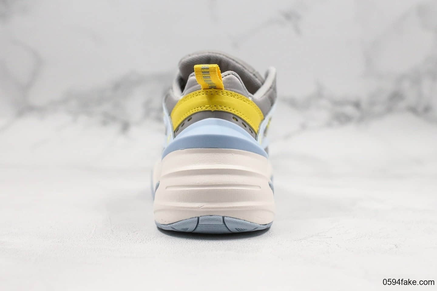 耐克Nike M2K Tekno 'Pink Foam纯原版本灰浅蓝m2k老爹鞋青岛原厂发泡技术愿档案数据开发 货号:AO3108-403