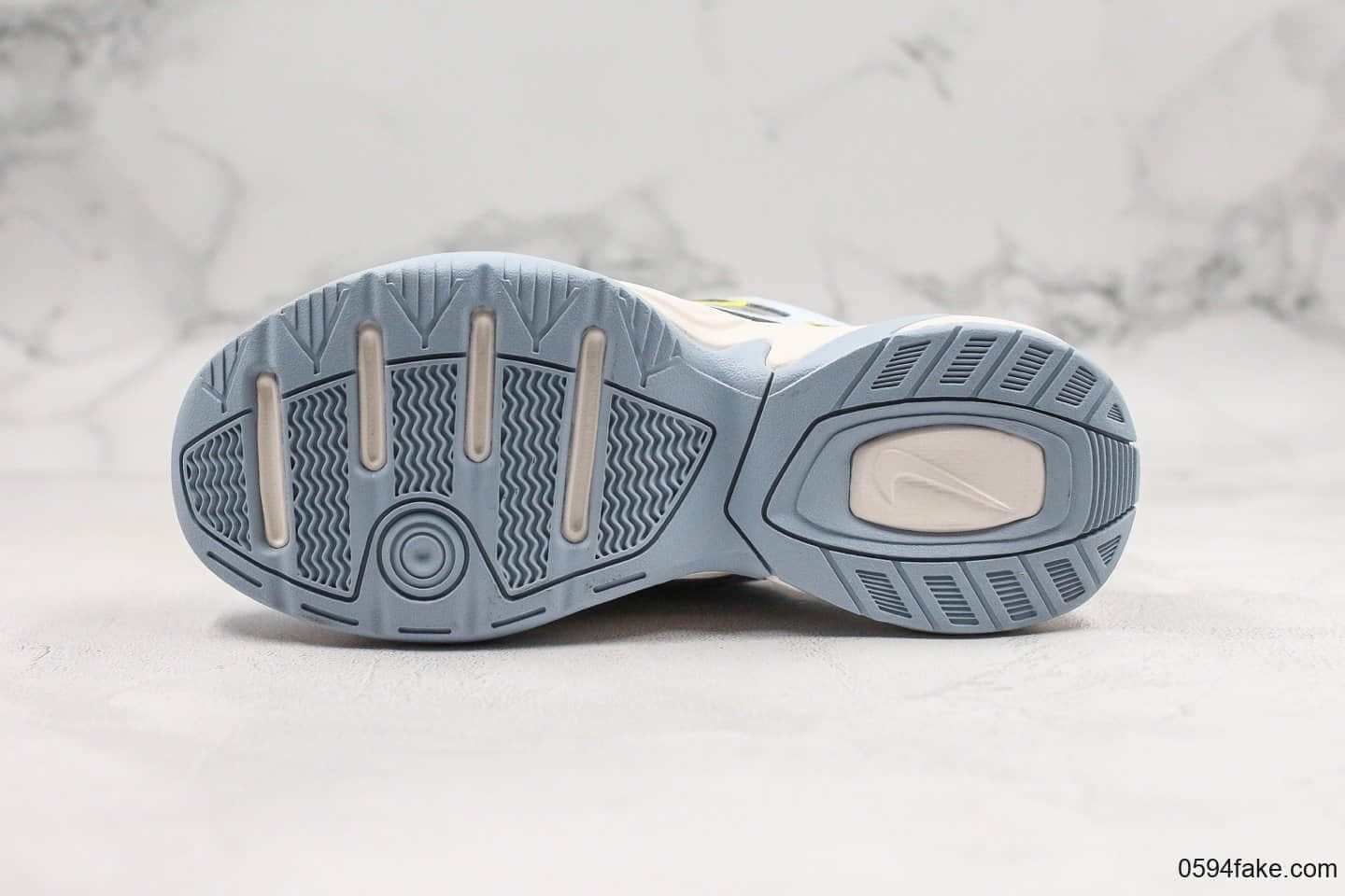 耐克Nike M2K Tekno 'Pink Foam纯原版本灰浅蓝m2k老爹鞋青岛原厂发泡技术愿档案数据开发 货号:AO3108-403