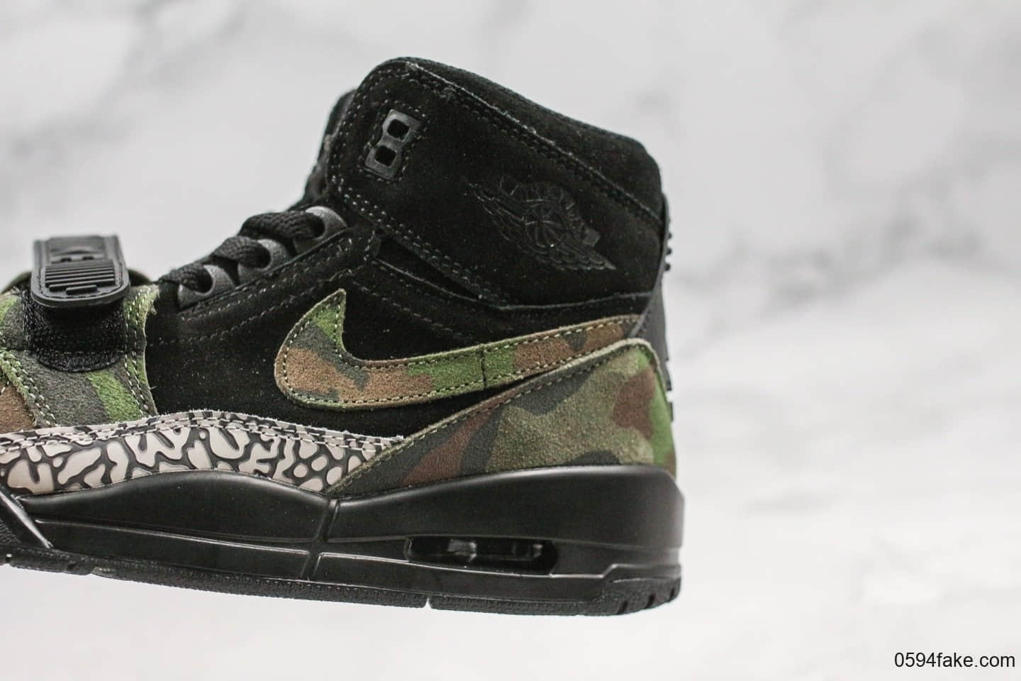 乔丹Air Jordan Legacy 312 NRG P纯原版本AJ312迷彩配色内置气垫原盒原标高帮乔丹篮球鞋 货号:AV3922-003