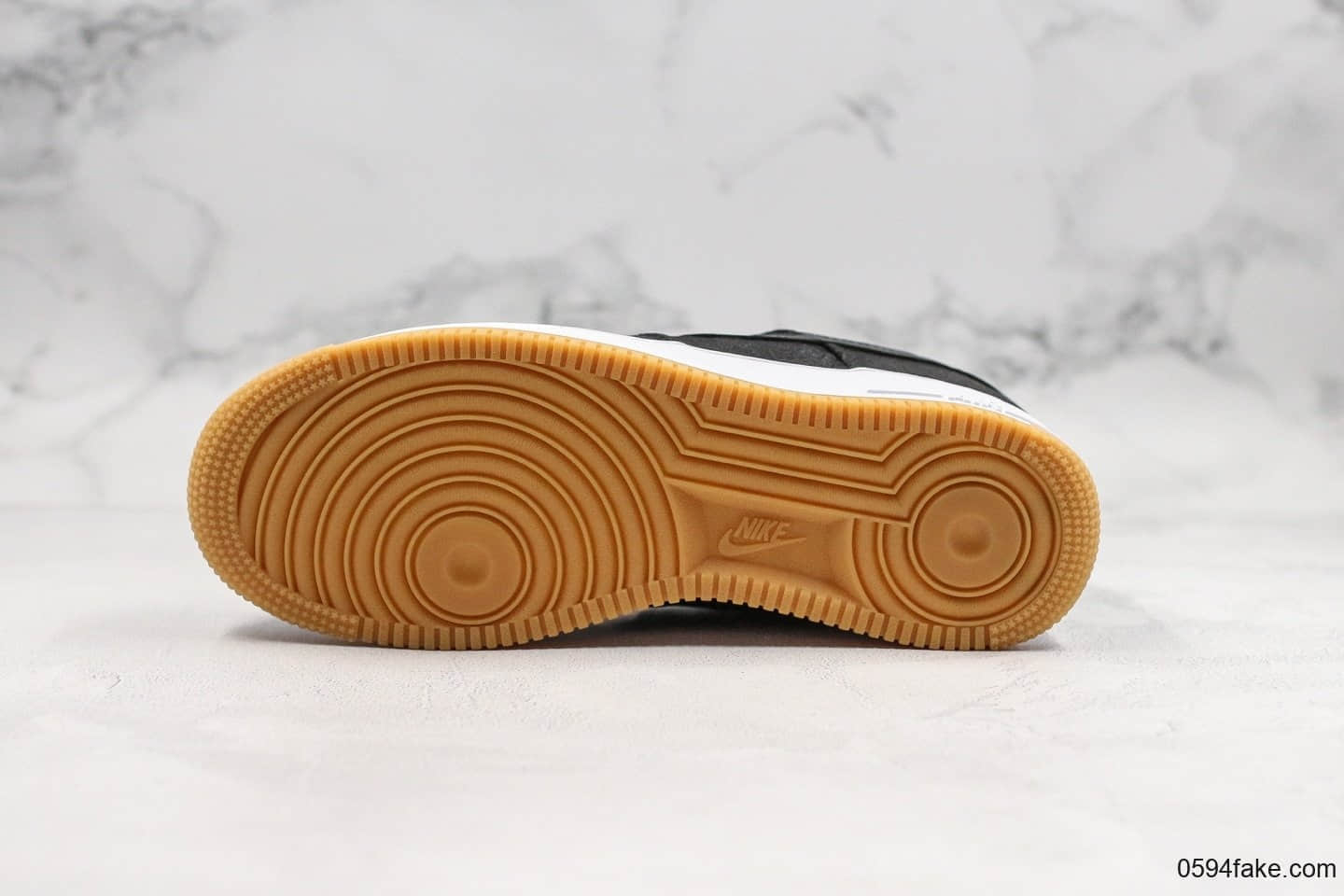 耐克Nike Air Force 1 Premium Game Black x Fragment Design x CLOT纯原版本三方联名款陈冠希空军一号低帮黑色丝绸表皮可撕裂内置全掌气垫原档案数据开发 货号:CZ3986-001