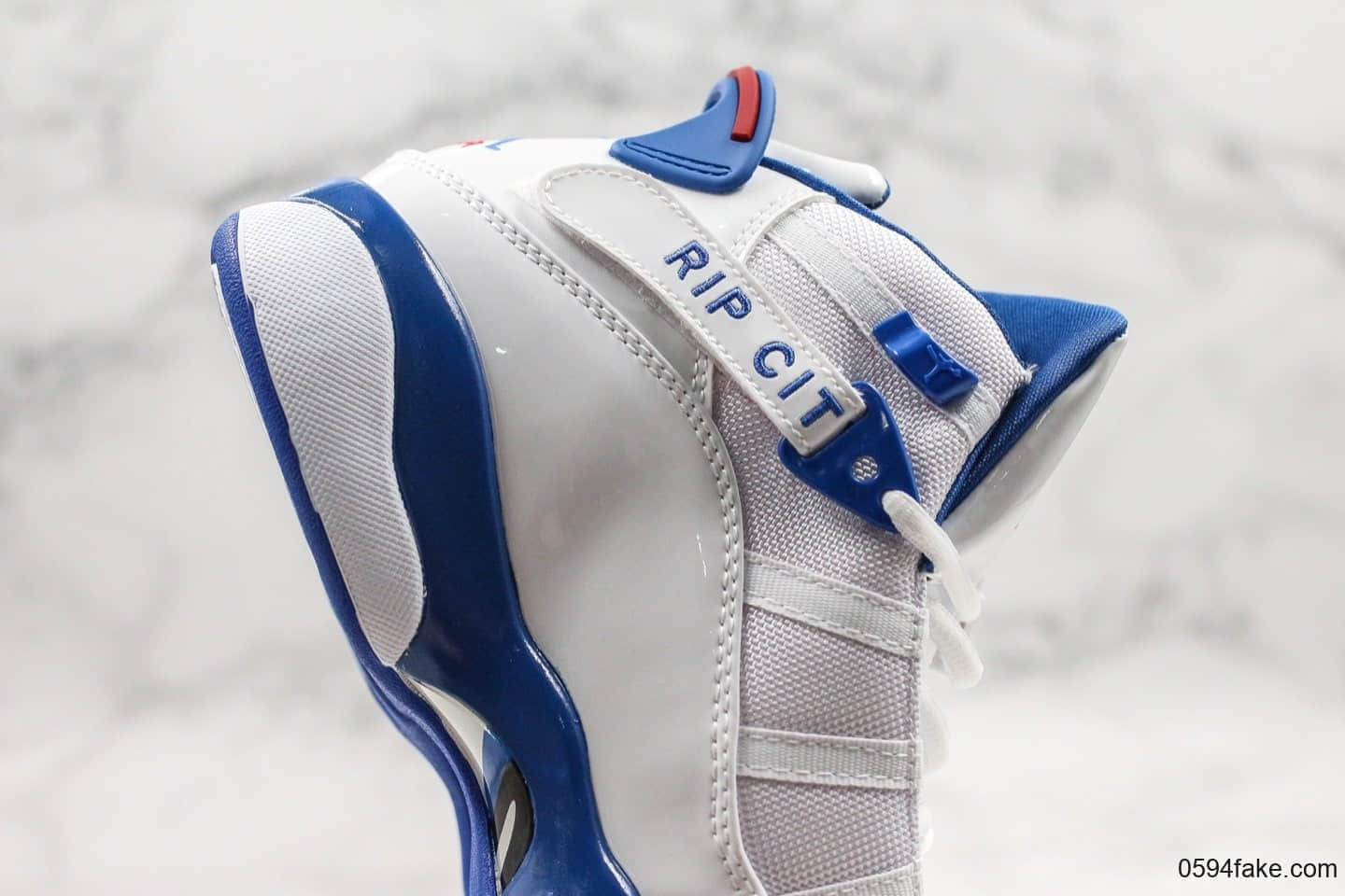 乔丹Air Jordan 6 RIngs纯原版本六冠王AJ6蓝白配色内置原厂纤维碳板中底原装猫眼实战篮球鞋 货号:322992-051