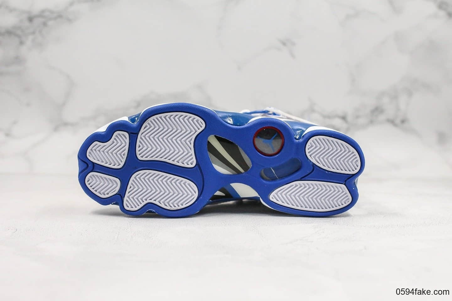 乔丹Air Jordan 6 RIngs纯原版本六冠王AJ6蓝白配色内置原厂纤维碳板中底原装猫眼实战篮球鞋 货号:322992-051