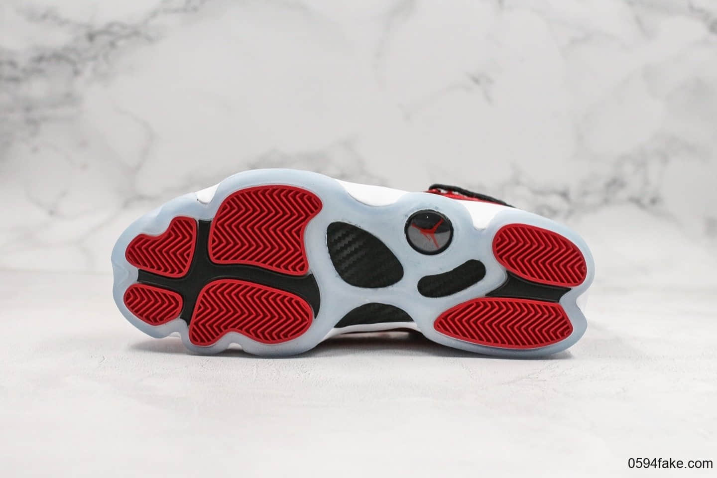 乔丹Air Jordan 6 RIngs纯原版本六冠王中国红配色AJ6原厂碳纤维中底原装真猫眼原盒原标 货号:322992-601
