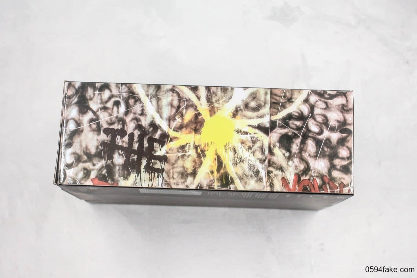 耐克PEACEMINUSONE X Nike AirForce 1 PMO Para-Noise纯原版本联名款涂鸦空军一号小雏菊权志龙设计款原盒原配件表皮可刮 货号:AQ3692-001