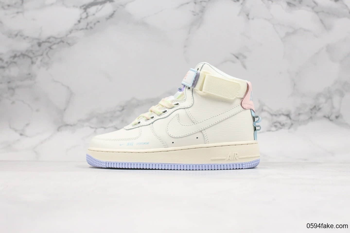 耐克Nike Air Force 1 Mid纯原版本空军一号独角兽联名款原鞋开模打造全头层牛皮市面最高版本原盒原标 货号:CQ4810-100